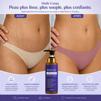 Huile corporelle de luxe pour peau fripée